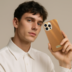 Premium Leather Anti-Fingerprint - Comfortable Grip iPhone 17 Series