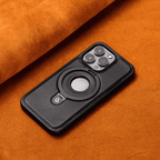 Classic Leather Magnetic iPhone Case with Stand