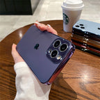 Frosted Glass Phone Case For iPhone