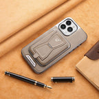 Leather Wallet Stand Phone Case For iPhone