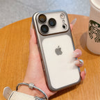 Creative Frosted Electroplating Mobile Phone Case (iPhone Series)