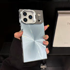 High-end Laser Square Aurora Suitable for iPhone Mobile Phone Case