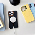 Macron Silicone Magnetic Case for iPhone