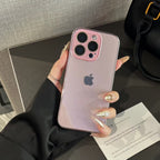 Light Luxury Tempered Glass for iPhone Case