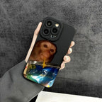 Funny Monkey - All-Inclusive Capri Length Phone Case, Compatible with iPhone