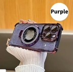 For iPhone Four Corners Airbag Drop Protection Magnetic Stand Case