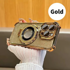 For iPhone Four Corners Airbag Drop Protection Magnetic Stand Case