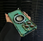 For iPhone Four Corners Airbag Drop Protection Magnetic Stand Case