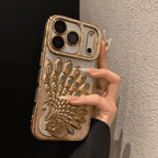 Creative Electroplating Peacock Phone Case (for iPhone Series)
