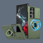 Samsung Military Grade Shockproof Case with Ring Kickstand